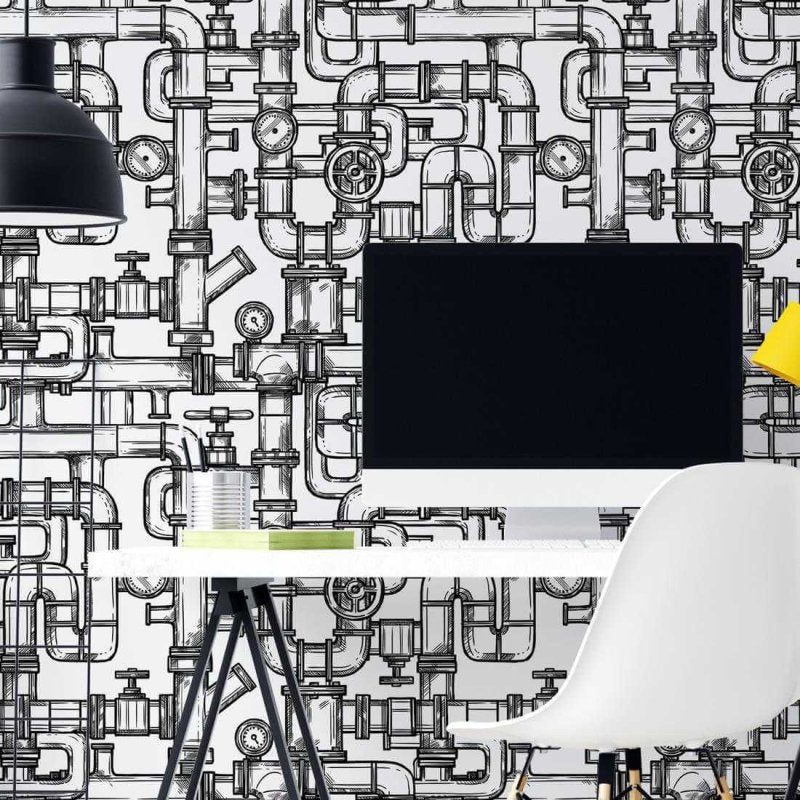 Papel de Parede Adesivo Encanador N9344 - Papel na Parede
