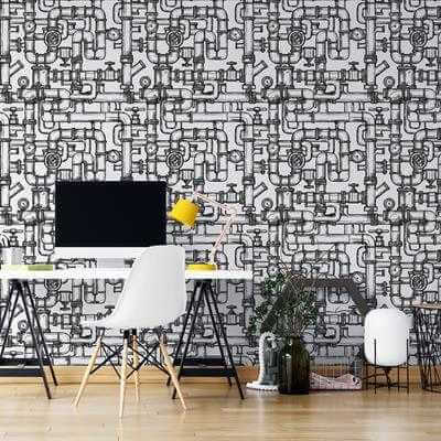 Papel de Parede Adesivo Encanador N9344 - Papel na Parede