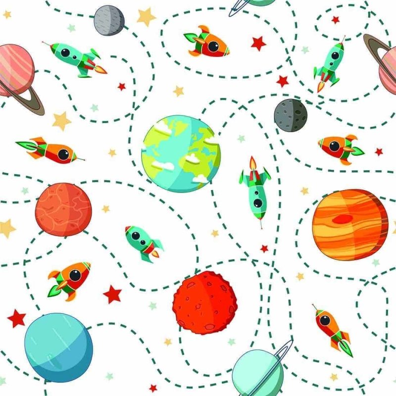 Papel de Parede Adesivo Espaço 16092746 - Papel na Parede