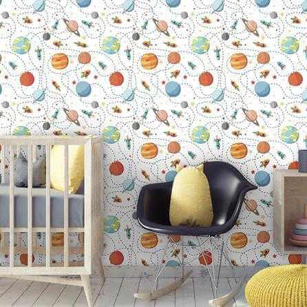 Papel de Parede Adesivo Espaço 16092746 - Papel na Parede
