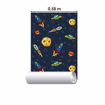 Papel de Parede Adesivo Espaço 9094 - Papel na Parede