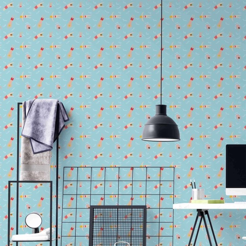 Papel de Parede Adesivo Esporte N356561 - Papel na Parede