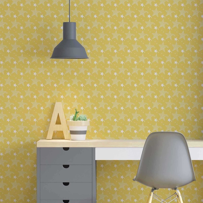 Papel de Parede Adesivo Estrela N219358A - Papel na Parede