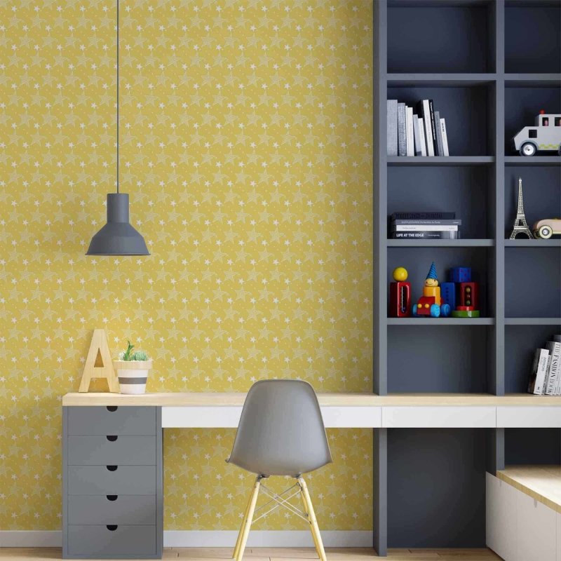 Papel de Parede Adesivo Estrela N219358A - Papel na Parede
