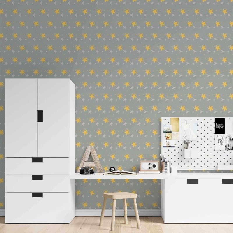 Papel de Parede Adesivo Estrela N219358C - Papel na Parede