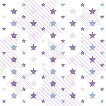 Papel de Parede Adesivo Estrelas Roxa 393462037 - Papel na Parede