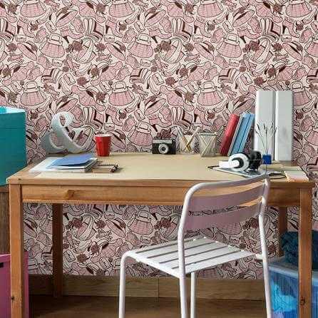 Papel de Parede Adesivo Feminino 210166 - Papel na Parede