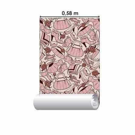 Papel de Parede Adesivo Feminino 210166 - Papel na Parede
