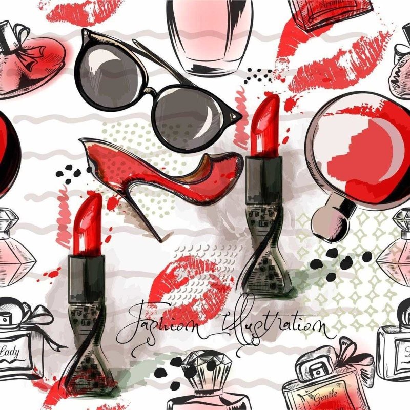Papel de Parede Adesivo Feminino N03052 - Papel na Parede