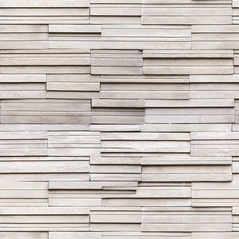 Papel de Parede Adesivo Filetes de Pedra NP101 - Papel na Parede