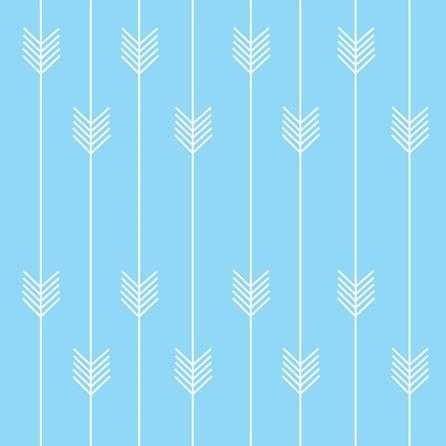 Papel de Parede Adesivo Flecha Jovem Azul 248932 - Papel na Parede