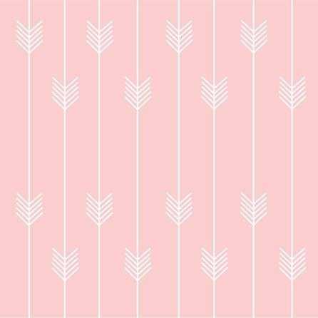 Papel de Parede Adesivo Flecha Jovem Rosa 248934 - Papel na Parede