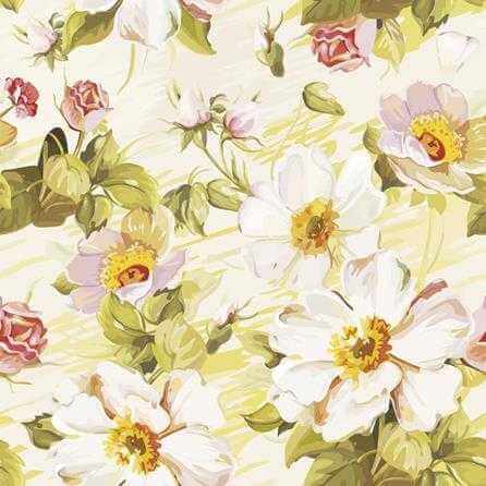 Papel de Parede Adesivo Floral 108206663 - Papel na Parede