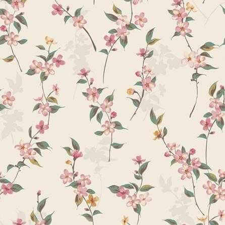 Papel de Parede Adesivo Floral 188270534 - Papel na Parede