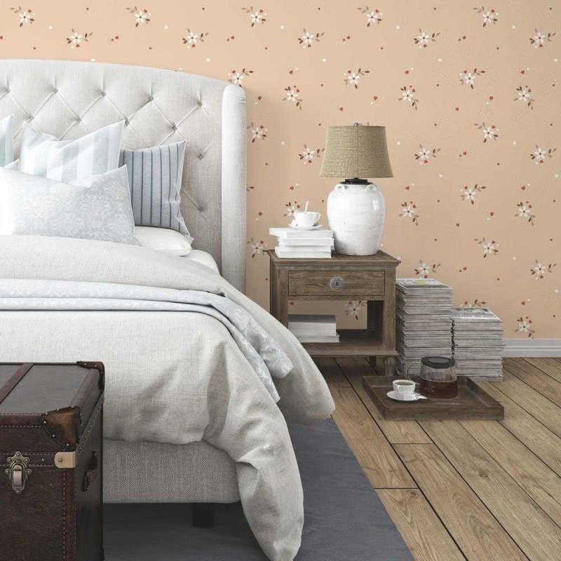 Papel de Parede Adesivo Floral 271643835 - Papel na Parede