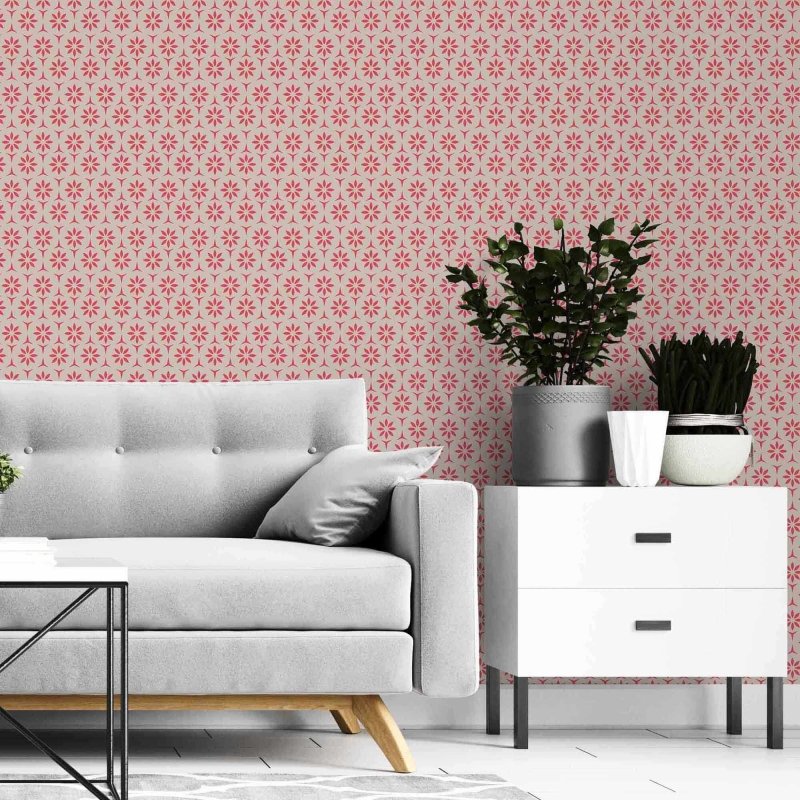 Papel de Parede Adesivo Floral 885648377 - Papel na Parede