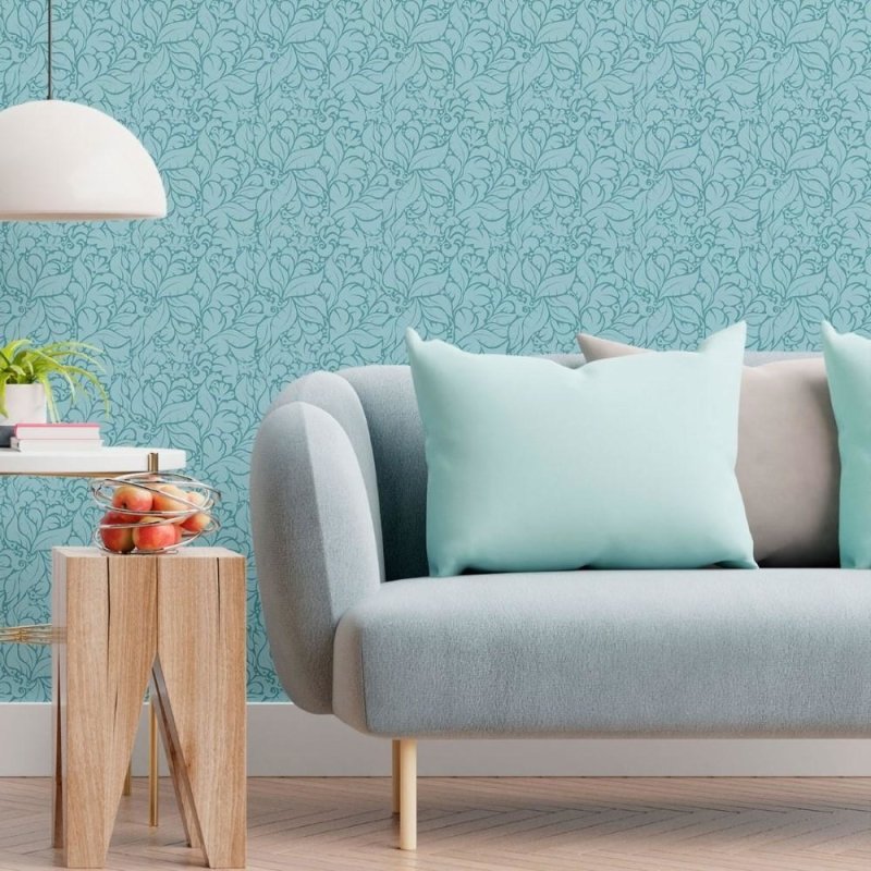 Papel de Parede Adesivo Floral Abstrato N013193 - Papel na Parede