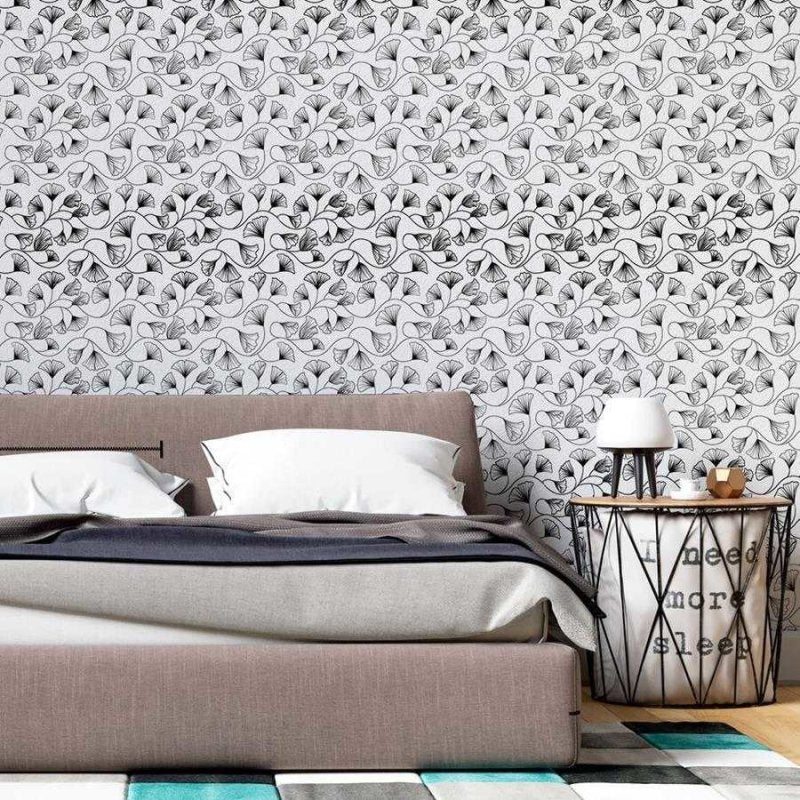 Papel de Parede Adesivo Floral Artístico N06073 - Papel na Parede