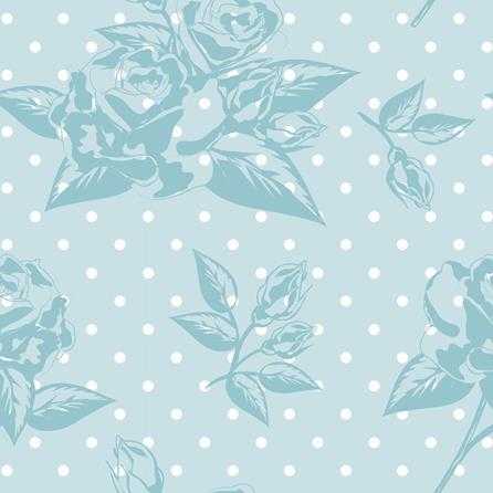 Papel de Parede Adesivo Floral Azul 4716963 - Papel na Parede