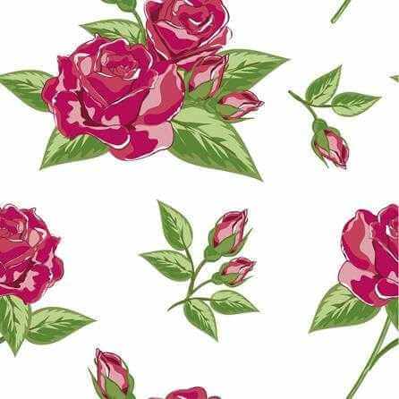 Papel de Parede Adesivo Floral Branco 7478963 - Papel na Parede