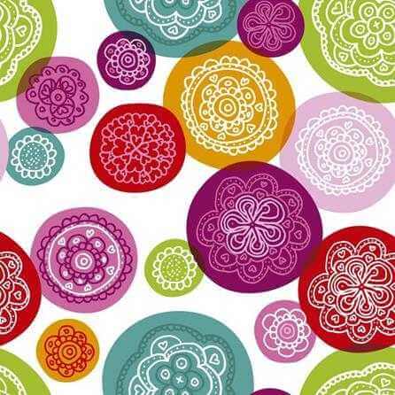 Papel de Parede Adesivo Floral Colorido 107909999 - Papel na Parede