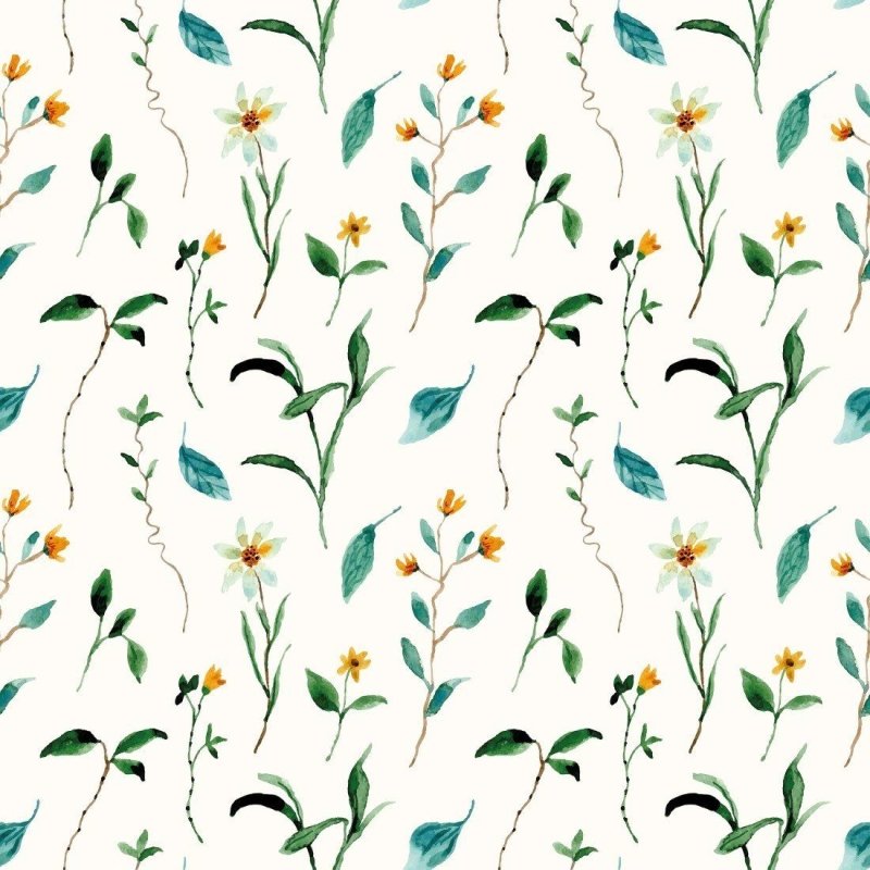 Papel de Parede Adesivo Floral Jardim N015209 - Papel na Parede