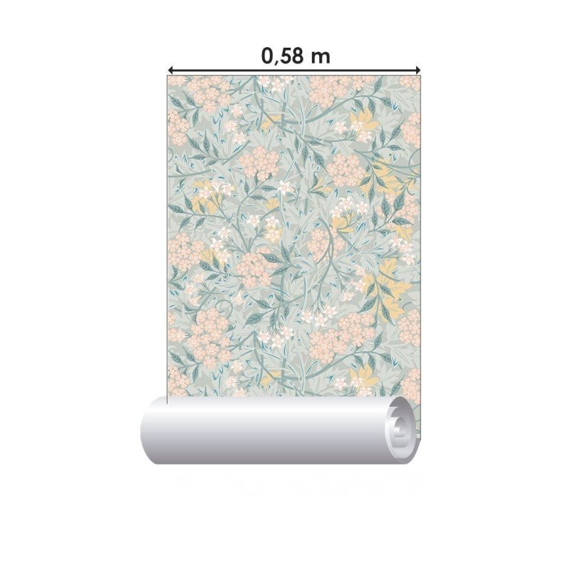 Papel de Parede Adesivo Floral Jasmine N012058 - Papel na Parede