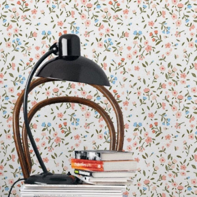 Papel de Parede Adesivo Floral Liberty N019108 - Papel na Parede