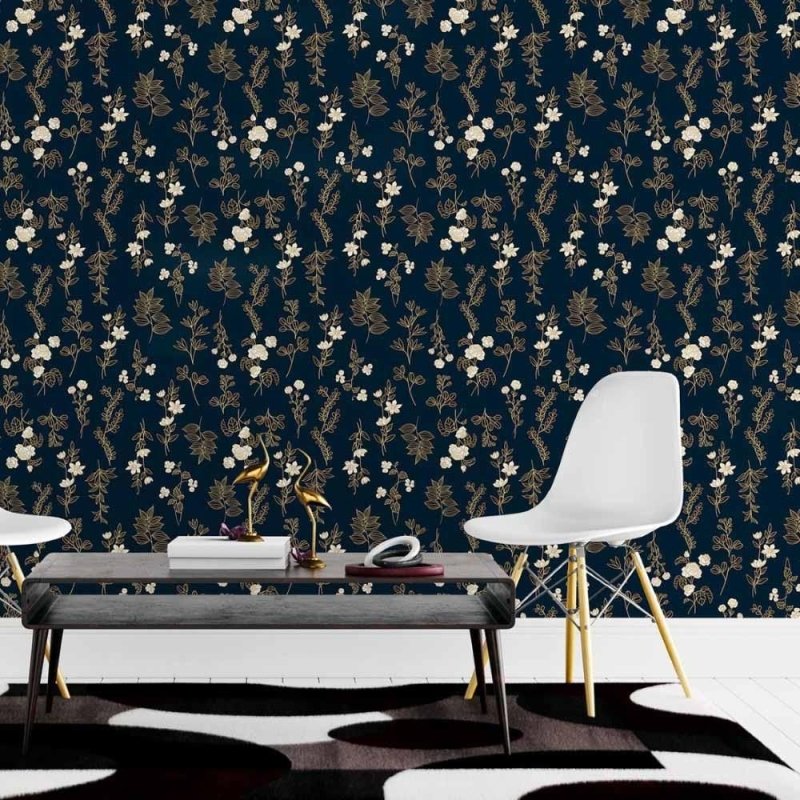 Papel de Parede Adesivo Floral Luxury N015010 - Papel na Parede