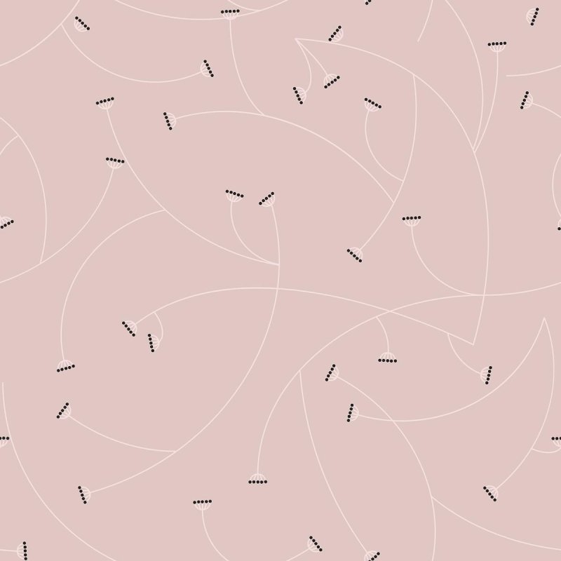 Papel de Parede Adesivo Floral Minimalista N010060 - Papel na Parede