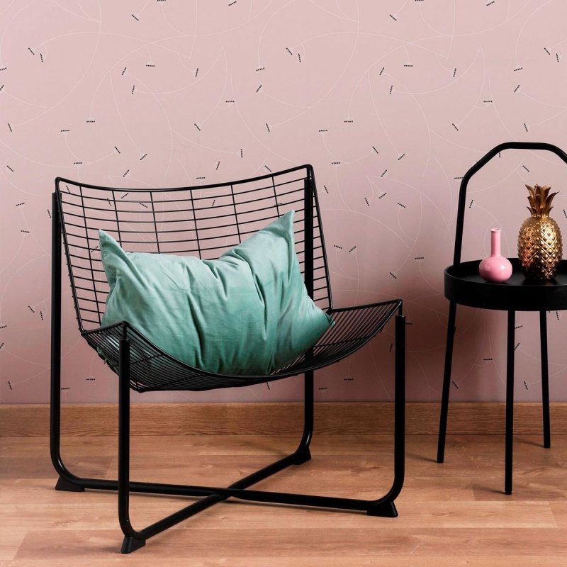 Papel de Parede Adesivo Floral Minimalista N010060 - Papel na Parede