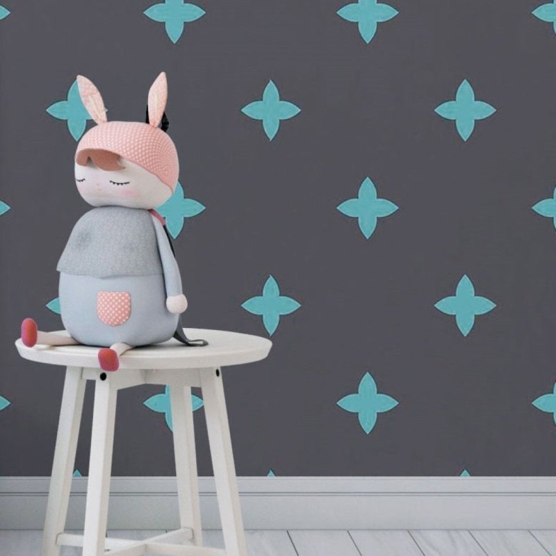 Papel de Parede Adesivo Floral Minimalista N018039 - Papel na Parede