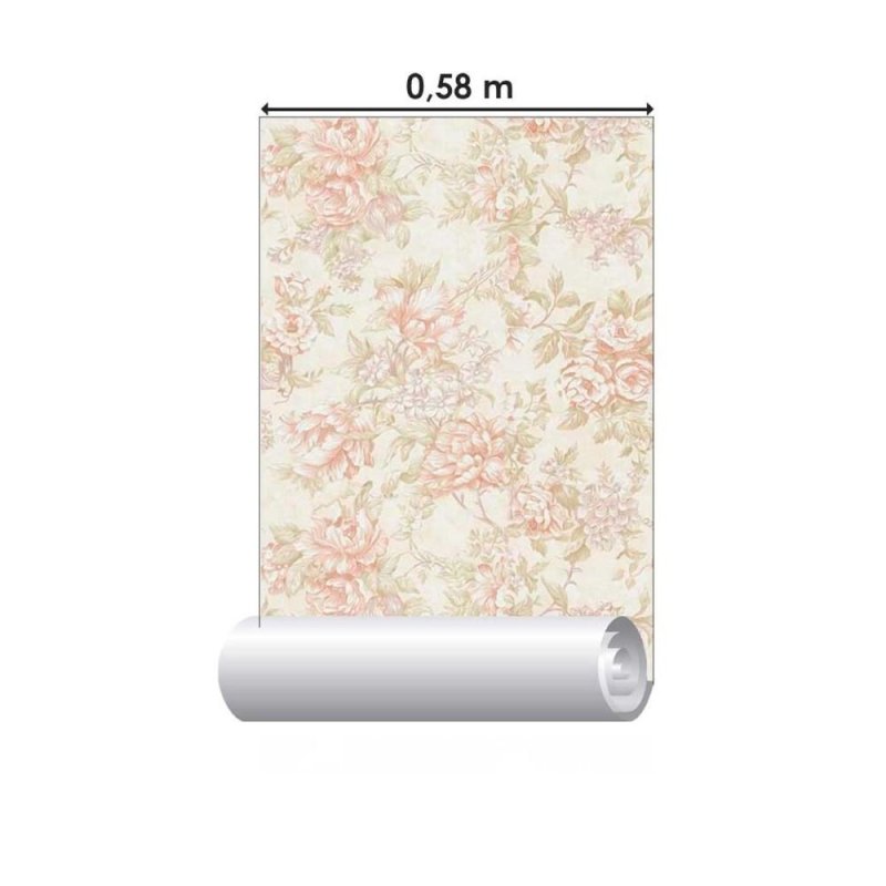 Papel de Parede Adesivo Floral N011059 - Papel na Parede
