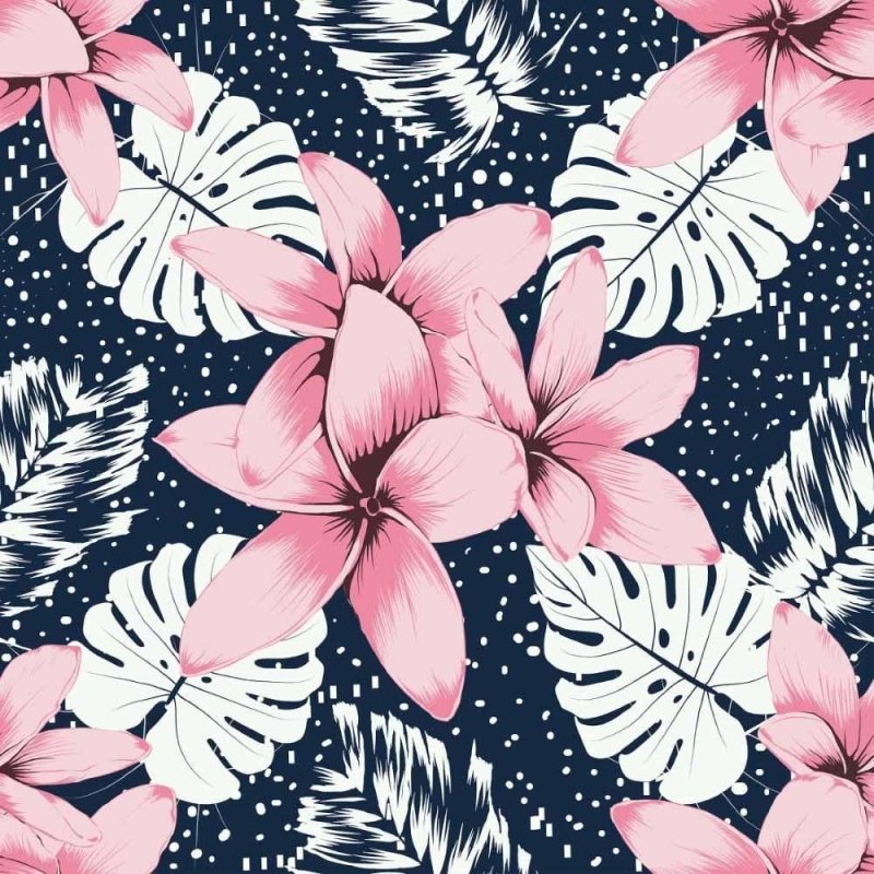 Papel de Parede Adesivo floral N014139 - Papel na Parede