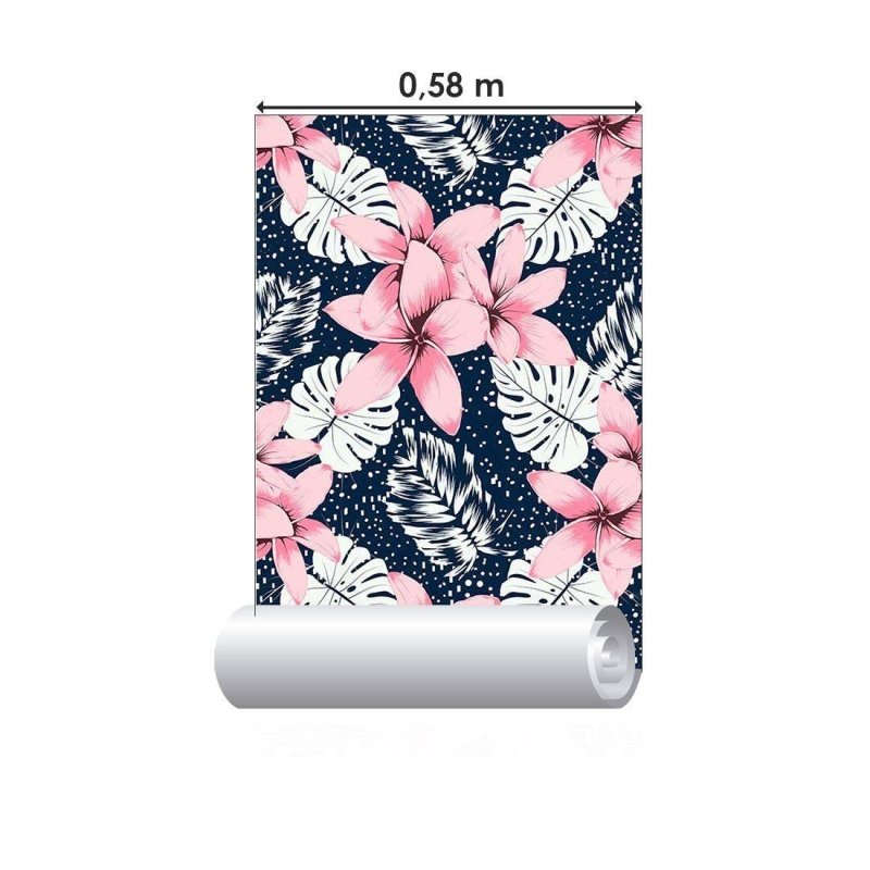 Papel de Parede Adesivo floral N014139 - Papel na Parede