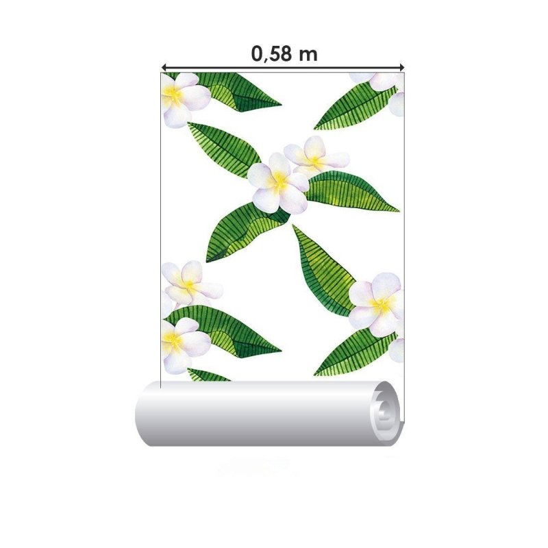 Papel de Parede Adesivo Floral N015055 - Papel na Parede