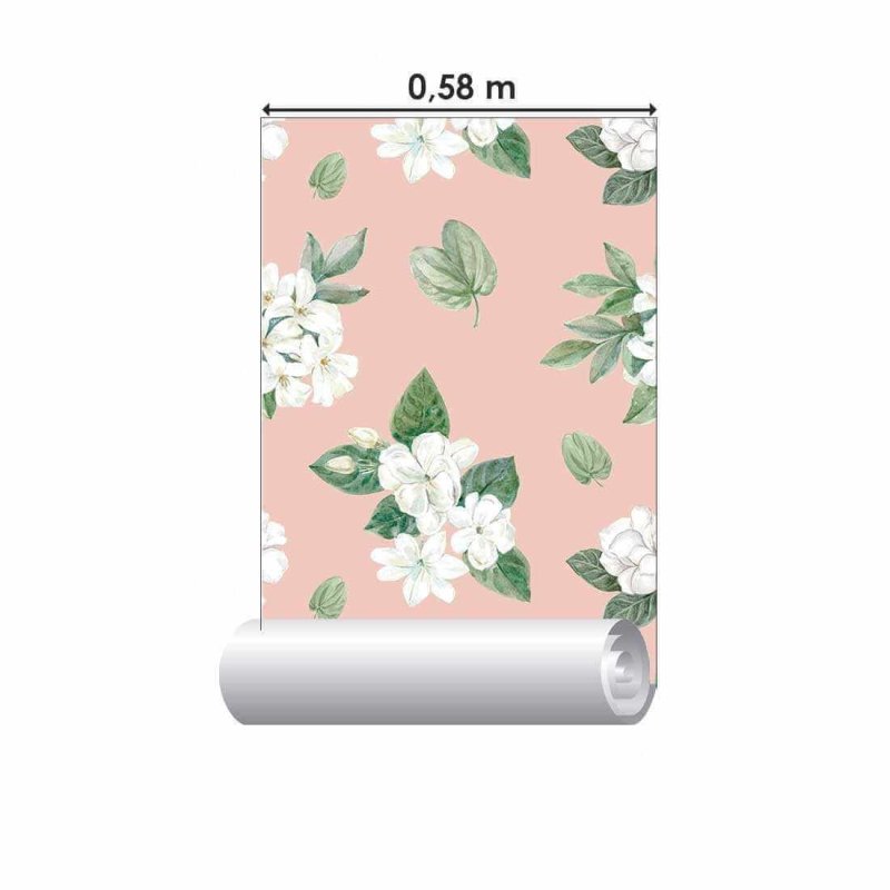 Papel de Parede Adesivo Floral N02113 - Papel na Parede
