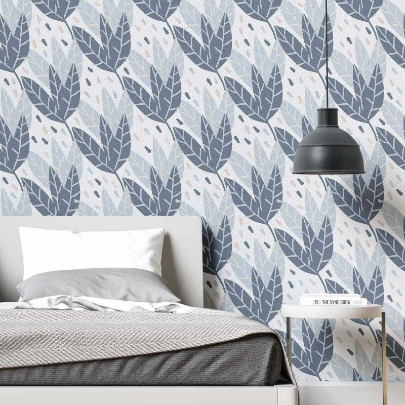 Papel de Parede Adesivo Floral N02128 - Papel na Parede