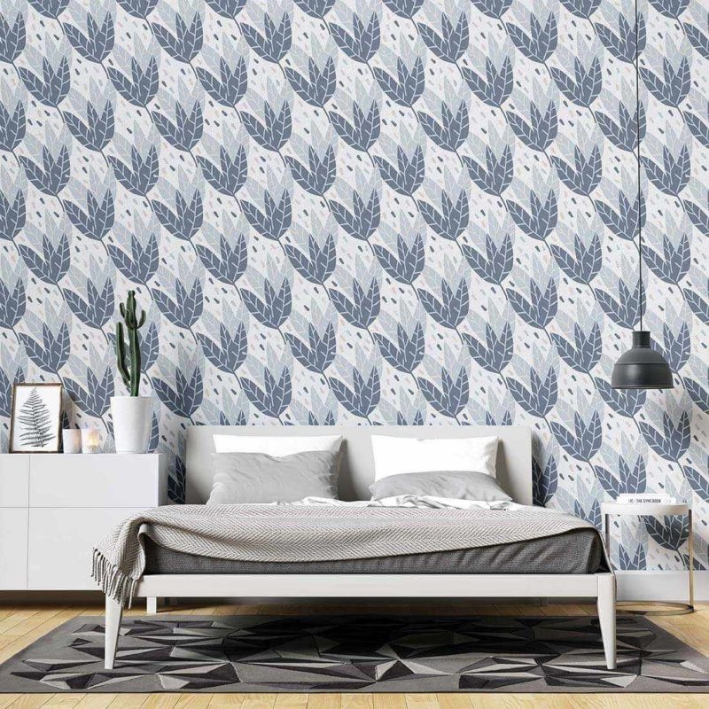 Papel de Parede Adesivo Floral N02128 - Papel na Parede