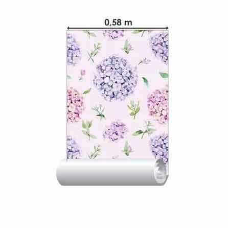 Papel de Parede Adesivo Floral N135 - Papel na Parede