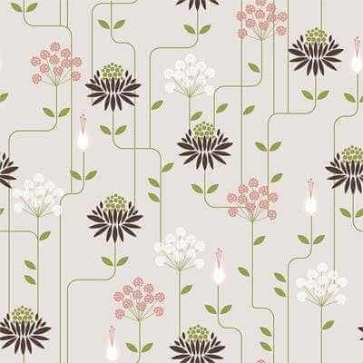 Papel de Parede Adesivo Floral N18011428 - Papel na Parede