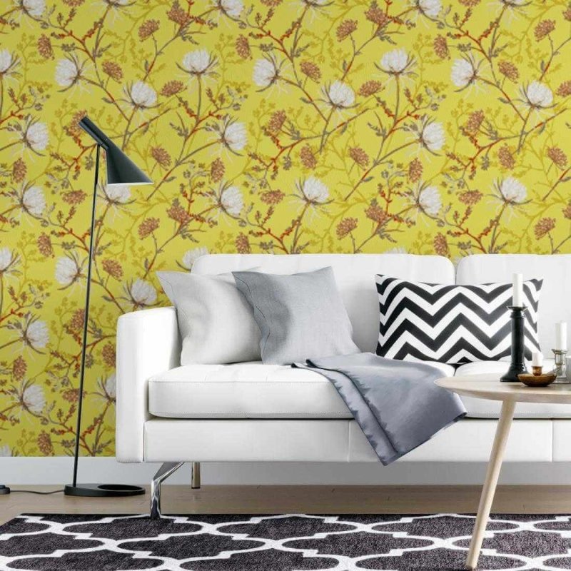 Papel de Parede Adesivo Floral N19011019 - Papel na Parede