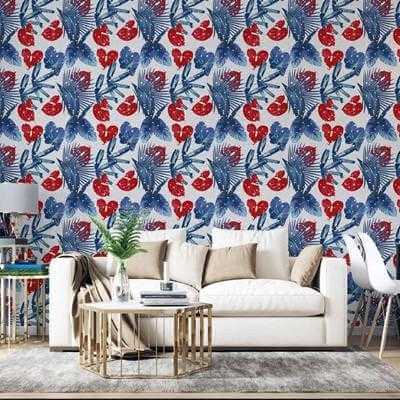 Papel de Parede Adesivo Floral N1901181 - Papel na Parede