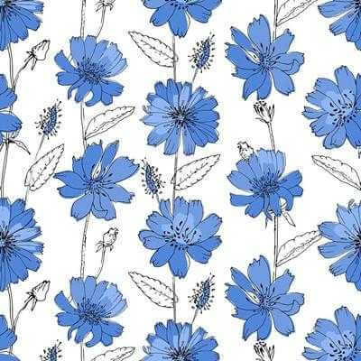 Papel de Parede Adesivo Floral N190125 - Papel na Parede