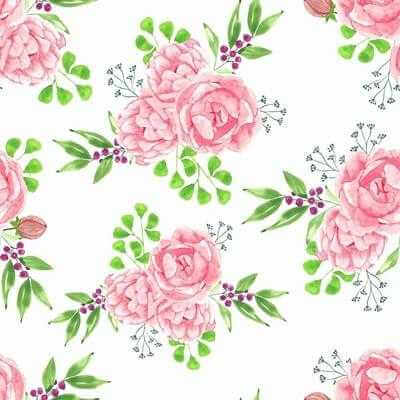 Papel de Parede Adesivo Floral N1901398 - Papel na Parede