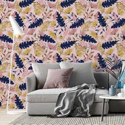 Papel de Parede Adesivo Floral N1901450 - Papel na Parede