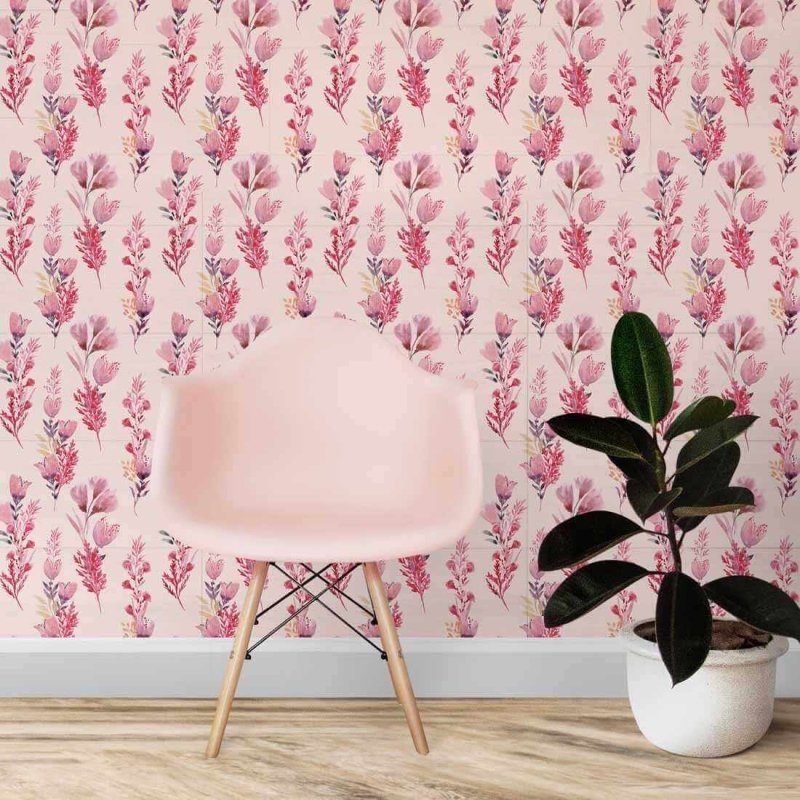 Papel de Parede Adesivo Floral N190149 - Papel na Parede