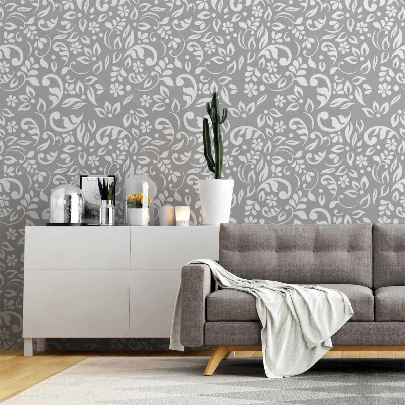 Papel de Parede Adesivo Floral N1901797406B - Papel na Parede