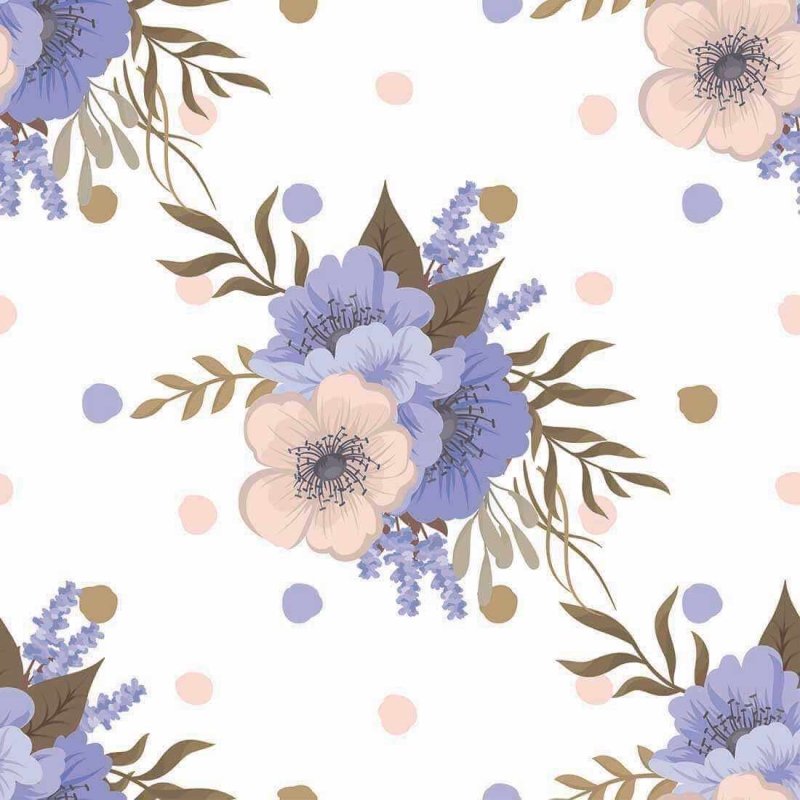 Papel de Parede Adesivo Floral N204259 - Papel na Parede