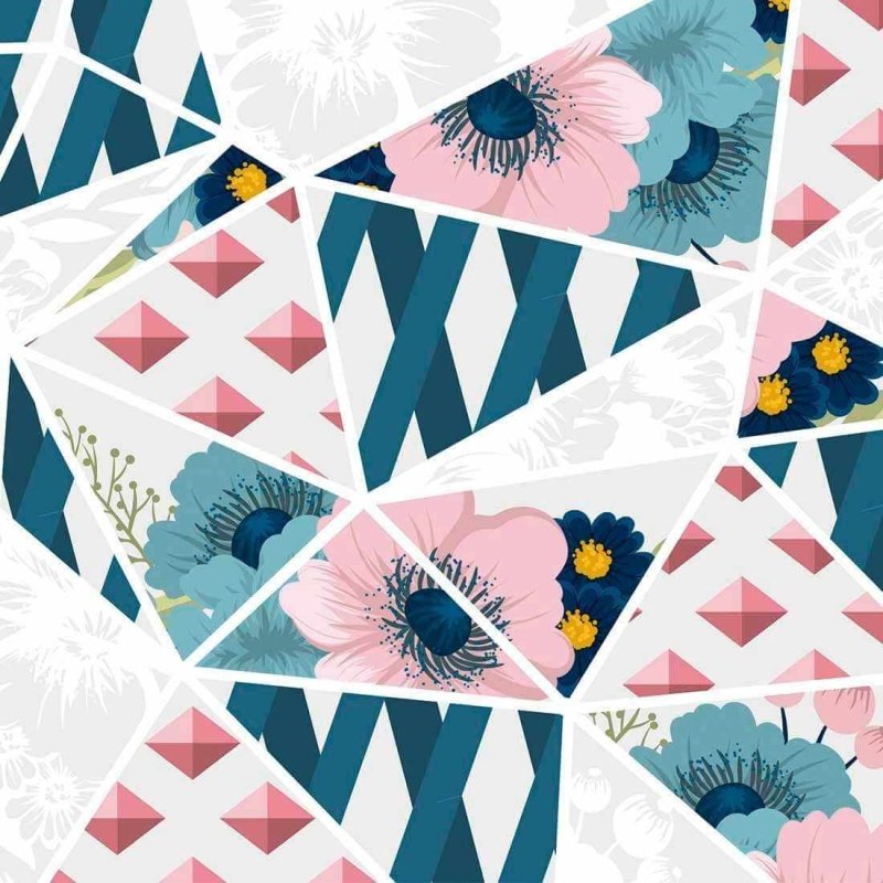 Papel de Parede Adesivo Floral N2157 - Papel na Parede